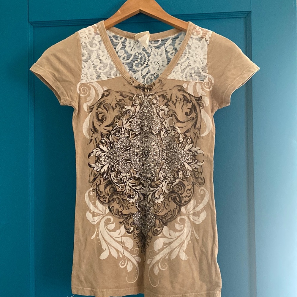 Embellished T-shirt
